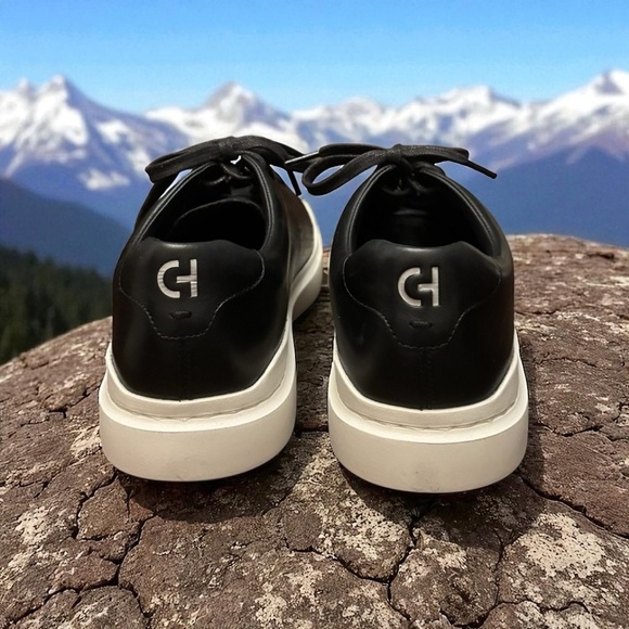 Cole Haan Grand Pro Leather Laser Cut Sneakers. NWOB - Picture 10 of 15